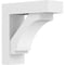 Ekena Millwork Standard Imperial Architectural Grade PVC Bracket With Block Ends, 5"W x 14"D x 14"H BKTP05X14X14IMP05 - alternate 1
